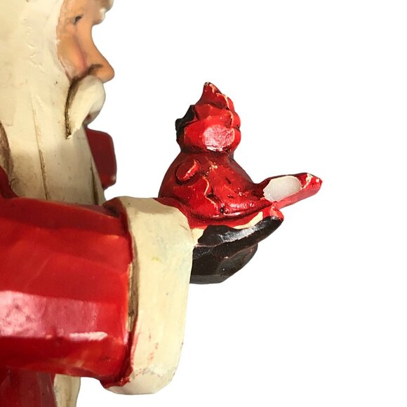 Jim Shore Santa Claus Christmas Ornament Cardinal  2014 Holiday Decor Folkart Ho - Picture 9 of 14